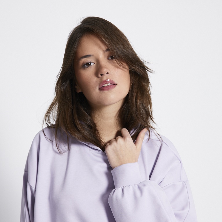 Boxy scuba hoodie "Aira"